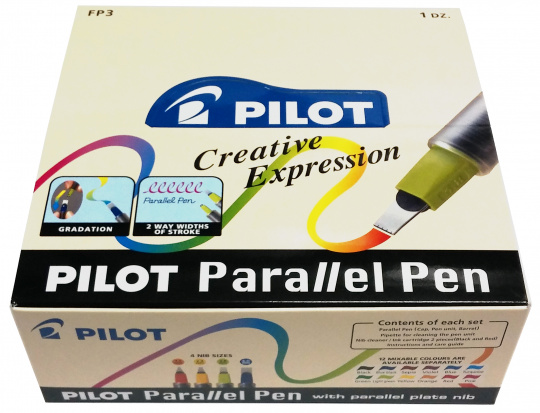 Упаковка из 12 перьевых ручек для каллиграфии "Parallel Pen" 3.8мм